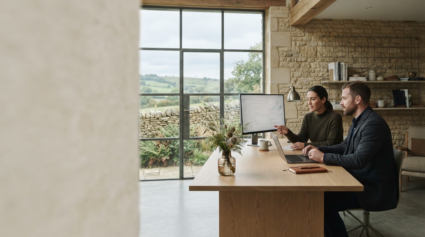 Wexalden AI soft-focus stone texture representing calm, data-led crypto analysis
